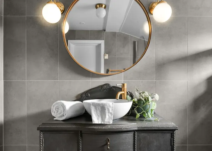 Historic Townhouse I With Rooftop & Free Parking 아파트 베르겐