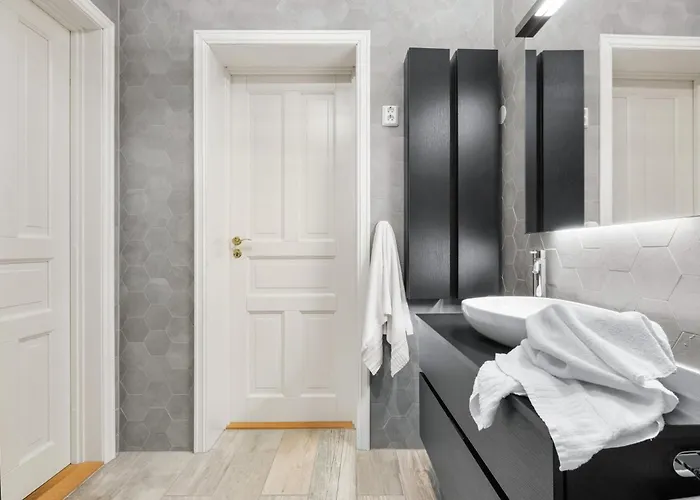 Historic Townhouse I With Rooftop & Free Parking 아파트 베르겐